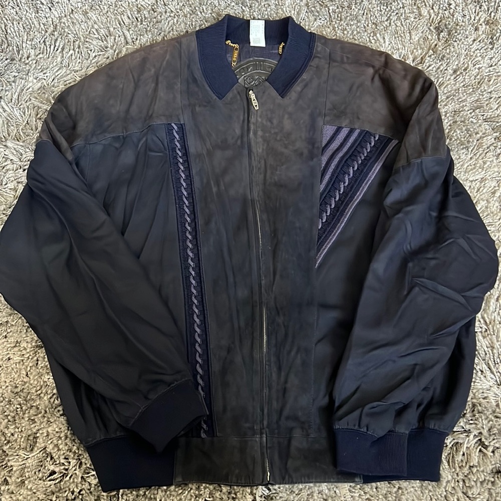 TORRAS Mens Suede and Wool Jacket - AUTHENTIC